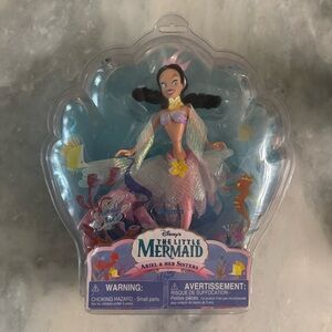 The Little Mermaid Ariel & Her Sisters ALANA Doll Figure 2007 Disney Store Rare